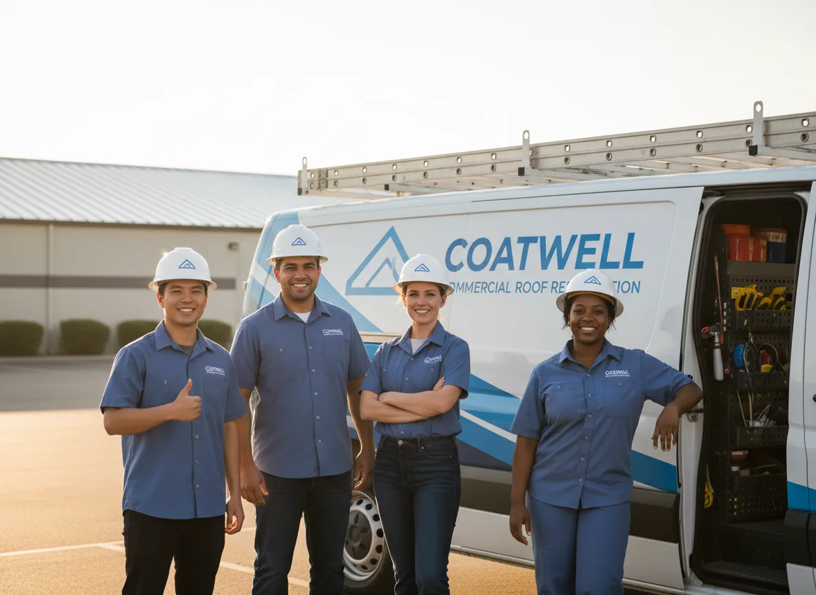 Commercial roof coating company in Elkhart, IL